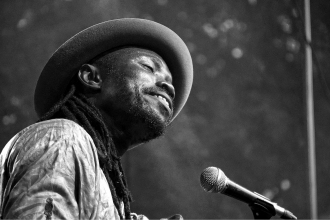 Ablaye Badji & Amadou Fola w Dworku Białopradnickim, sierpień 2020