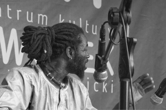 Ablaye Badji & Amadou Fola w Dworku Białopradnickim, sierpień 2020